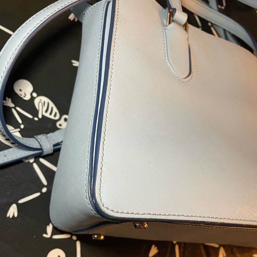 Kate Spade Light Blue Crossbody Bag 3 compartment crossbody bag - Picture 10 of 12